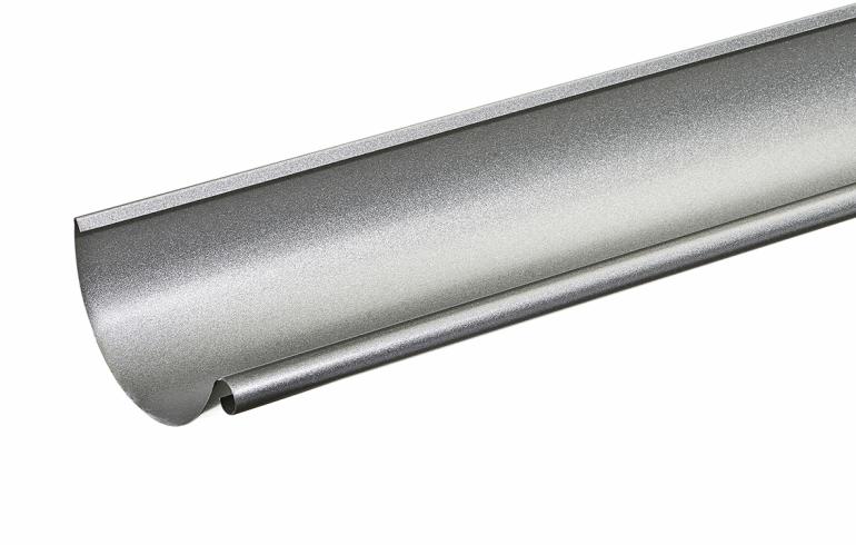 RODENA Silver Metallic Tagrende str. 125, Længde 3000 mm.